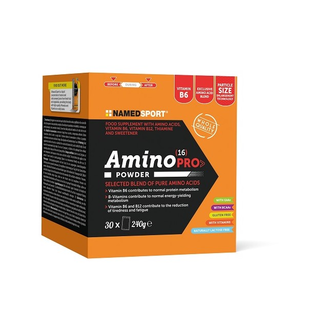 Named Amino 16 Pro Powder 30 Bustine