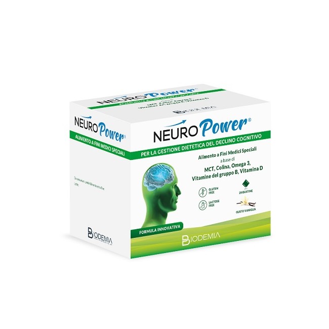 Global Pharmacies Partner Biodemia Neuropower 20 Bustine Gusto Vaniglia