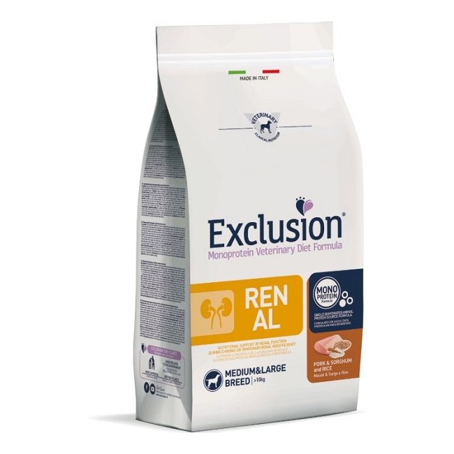 Dorado Exclusion Monoprotein Veterinary Diet Formula Dog Renal Pork & Sorghum And Rice Medium/large 12 Kg Dry