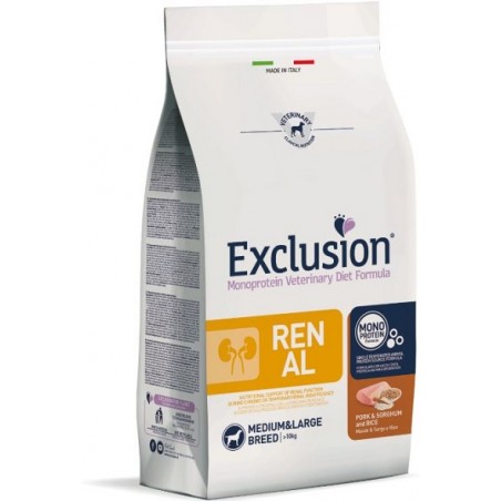 Dorado Exclusion Monoprotein Veterinary Diet Formula Dog Renal Pork & Sorghum And Rice Medium/large 12 Kg Dry