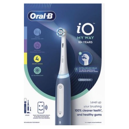 Procter & Gamble Oralb Spazzolino Power Io4 Teens Blue