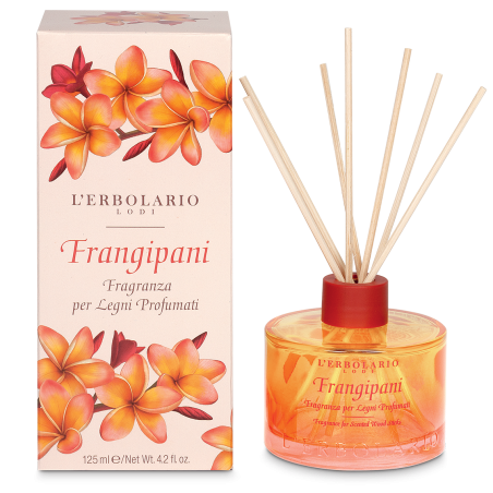 L'Erbolario Frangipani Fragranza Legni Profumatore per Ambiente 125 ml