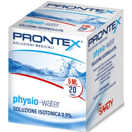 Safety Soluzione Fisiologica Prontex Physio Isotonic 20 Fiale Da 5 Ml