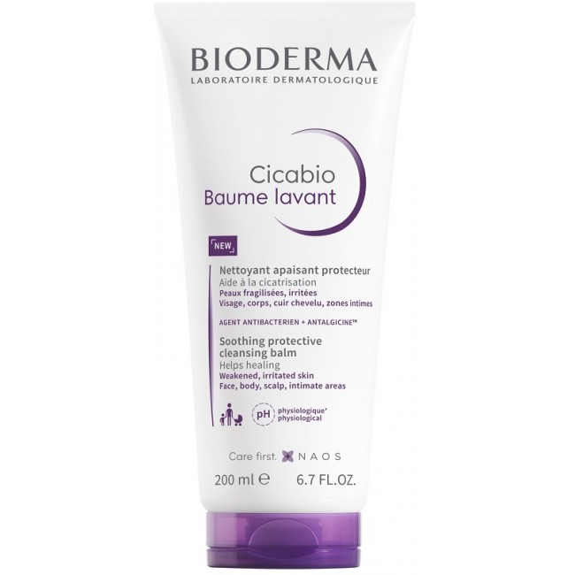 Bioderma Cicabio Baume Lavant 200 Ml