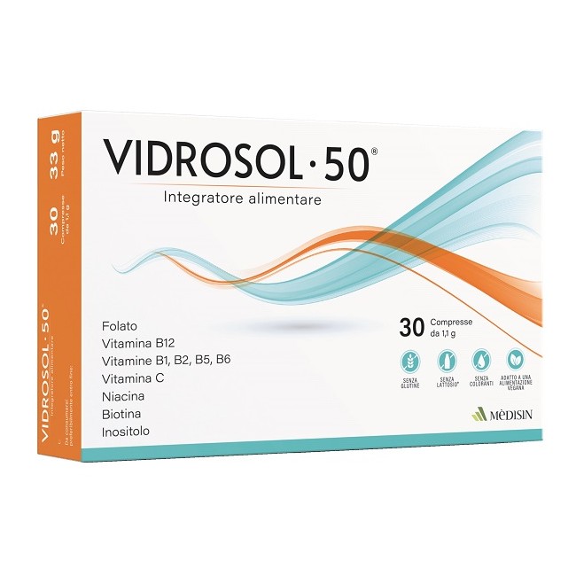 Medisin Vidrosol 50 30 Compresse