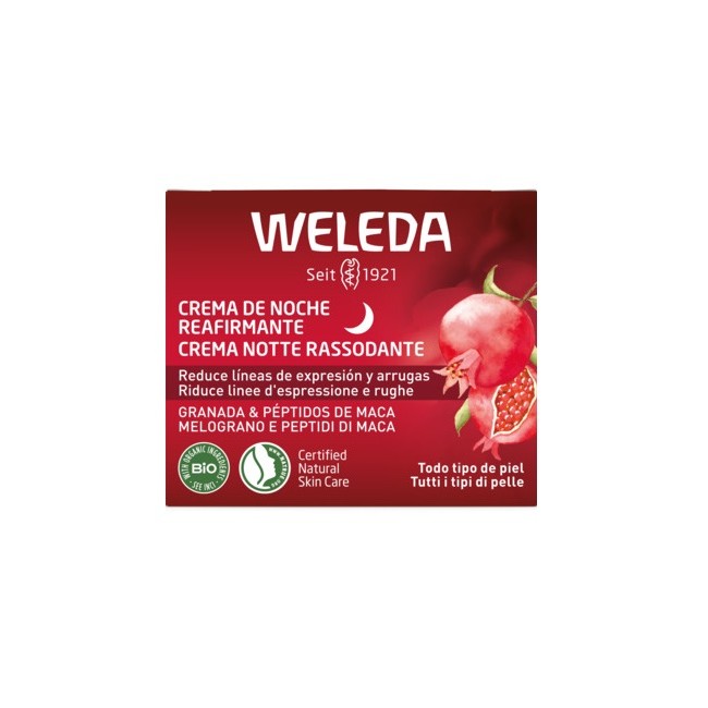 Weleda Crema Notte Rassodante Melograno Maca 40 Ml