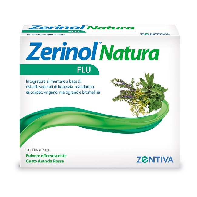 Zentiva Zerinol Natura Flu 14 Bustine