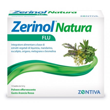 Zentiva Zerinol Natura Flu 14 Bustine