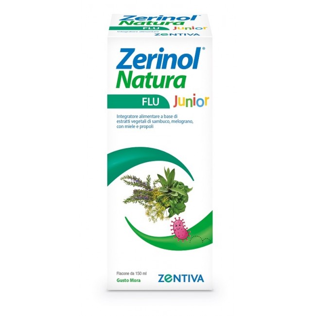 Zentiva Zerinol Natura Flu Junior Sciroppo 150 Ml