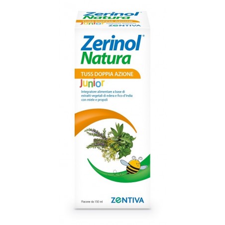 Zentiva Zerinol Natura Tuss Doppia Azione Junior Sciroppo 150 Ml