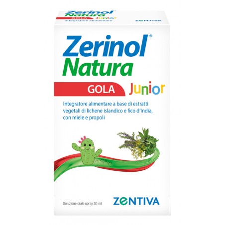 Zentiva Zerinol Natura Gola Junior Spray 30 Ml