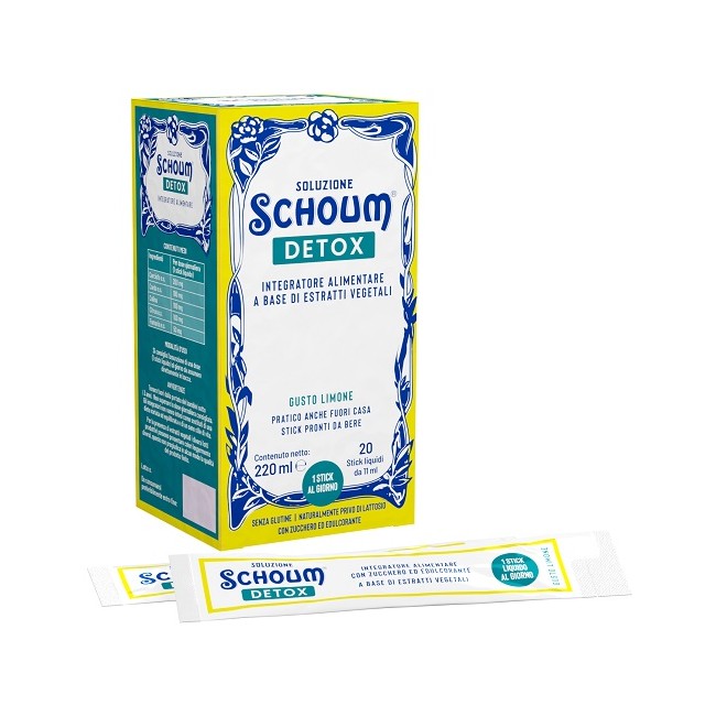 Zentiva Soluzione Schoum Detox 20 Stick