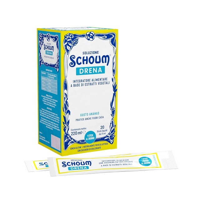 Zentiva Soluzione Schoum Drena 20 Stick