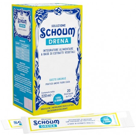 Zentiva Soluzione Schoum Drena 20 Stick