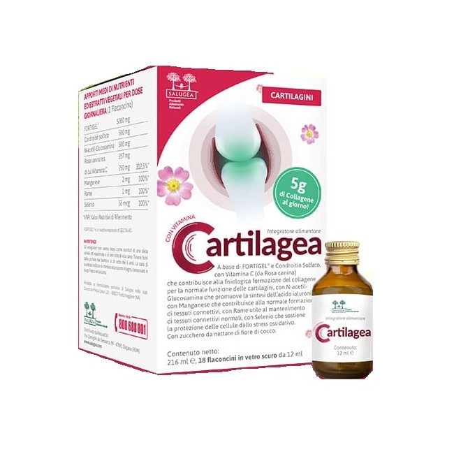 Cartilagea Salugea 18 Flaconcini Da 12 Ml