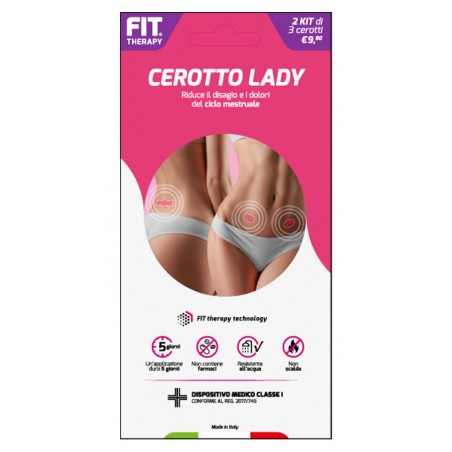 D. Fenstec Fit Therapy Kit Cerotto Lady 2 Pezzi