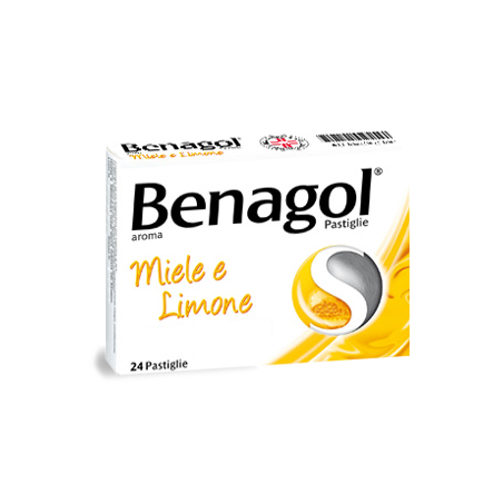 Reckitt Benckiser Benagol 1,2 Mg + 0,6 Mg Pastiglie Gusto Ginger E Spezie Benagol 1,2 Mg + 0,6 Mg Pastiglie Gusto Miele E Limone