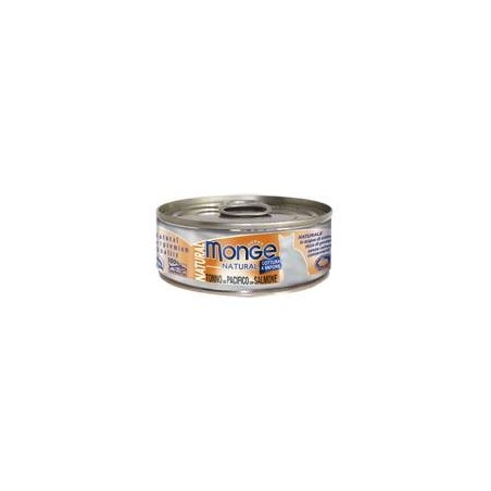 Monge & C. Monge Natural Quality Gatto Monge Natural Tonno Del Pacifico Con Salmone 80 G