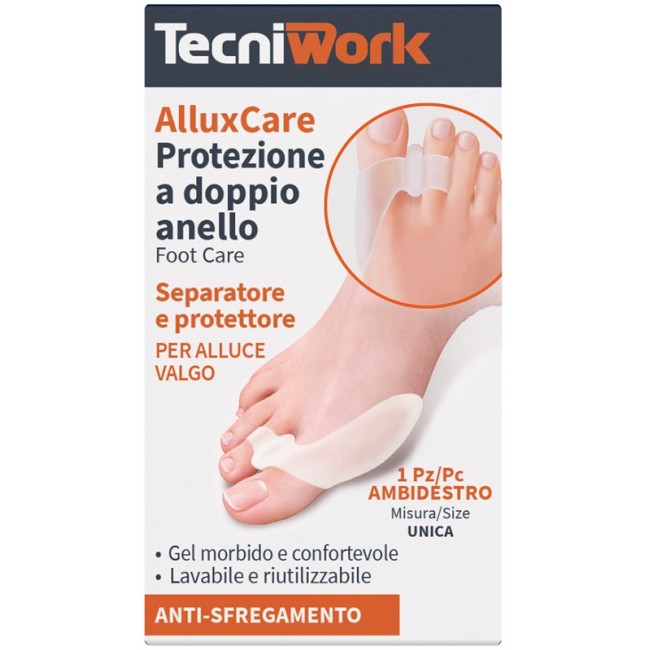 Tecniwork Divaricatore Alluce Doppio Anello