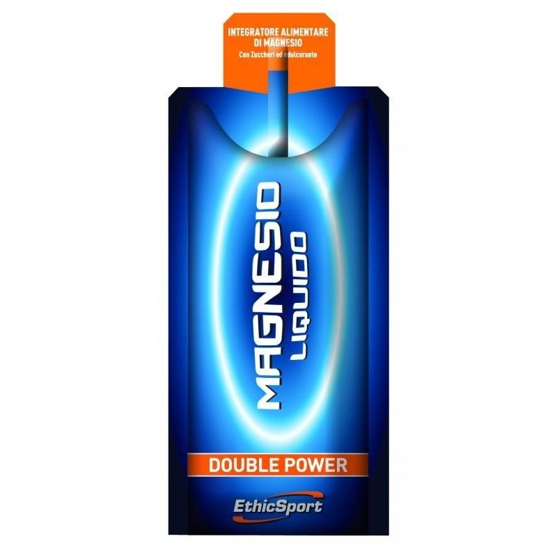 Es Italia Brand Ethicsport Ethicsport Magnesio Liquido Double Power 375 Busta 25 Ml