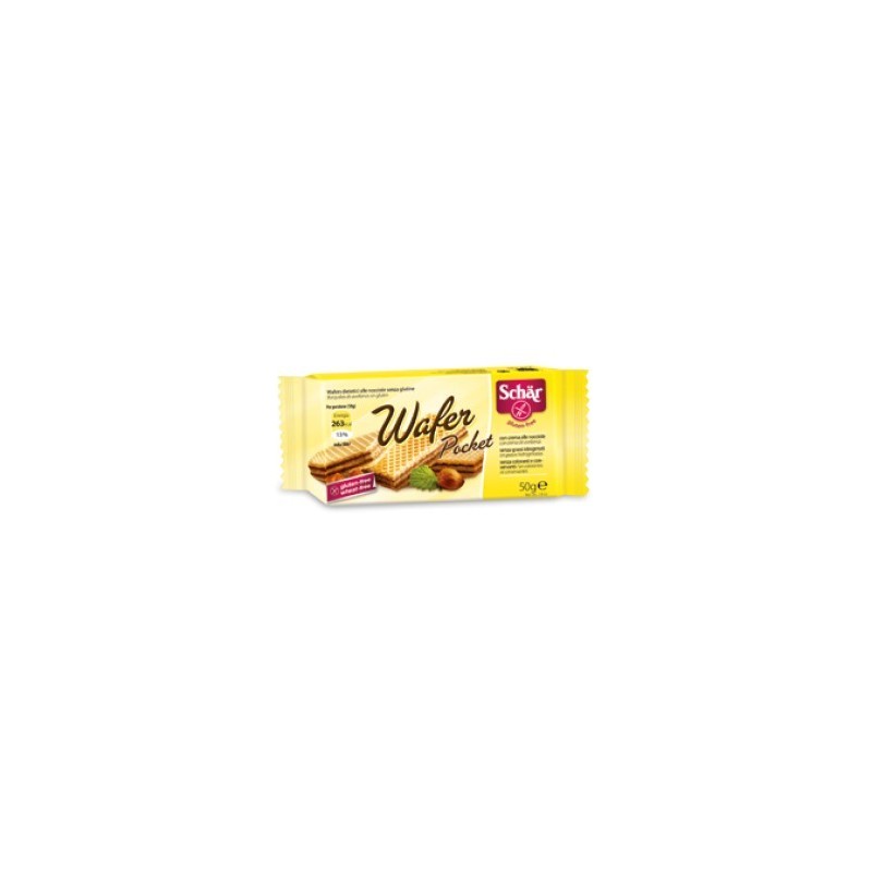 Dr. Schar Schar Wafer Pocket Alla Nocciola 50 G