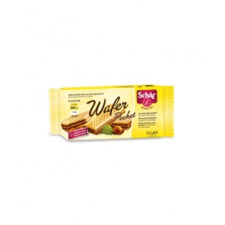 Dr. Schar Schar Wafer Pocket Alla Nocciola 50 G