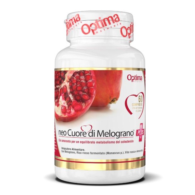 Optima Naturals Cuore Di Melograno Neo Cuore Di Melograno Plus 60 Compresse 816 Mg