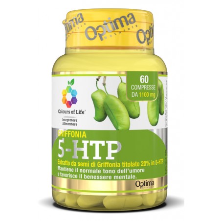 Optima Naturals Colours Of Life Griffonia 5-htp 60 Compresse 1100 Mg