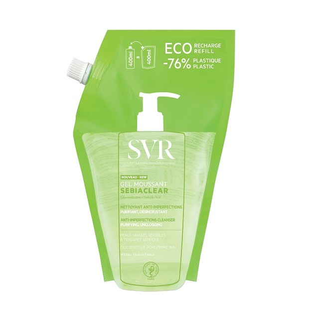 Laboratoire Svr Sebiaclear Gel Moussant Refill 400 Ml