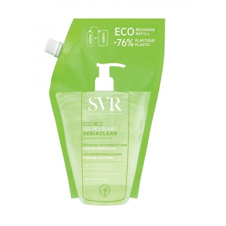 Laboratoire Svr Sebiaclear Gel Moussant Refill 400 Ml