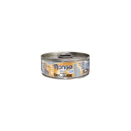 Monge & C. Monge Natural Quality Gatto Monge Jelly Pezzetti Di Tonno Bonito/salmone 80 G