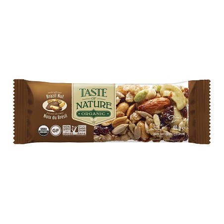 Biotobio Taste Of Nature Barretta Alle Noci Del Brasile Bio Vegan 40 G