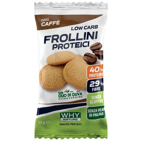 Biovita Whynature Frollini Proteici Caffe' 30 G