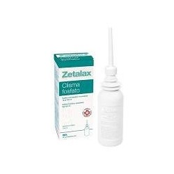 Zetalax Clisma Fosfato Farmaco Lassativo per Stitichezza Occasionale 133 ml