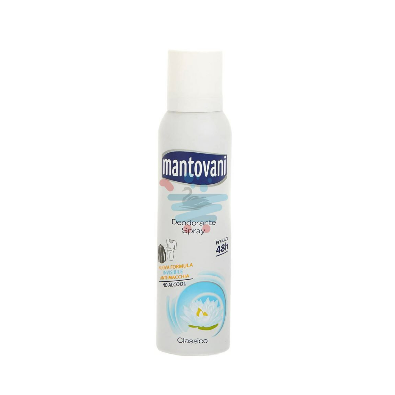 Sodalco Mantovani Deodorante Spray Classico 48h Anti Macchia 150 Ml