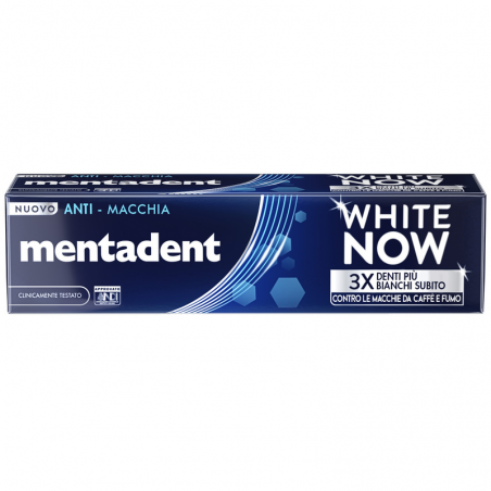 Unilever Italia Mentadent Dentifricio White Now Anti Macchia 75 Ml