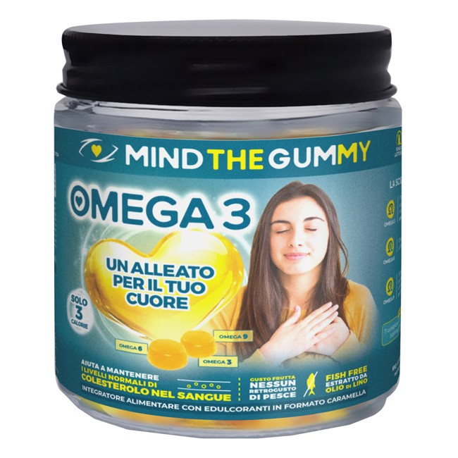 Dante Medical Solutions Mind The Gummy Omega3 60 Pastiglie Gommose Gusto Mix Di Frutta Senza Zucchero