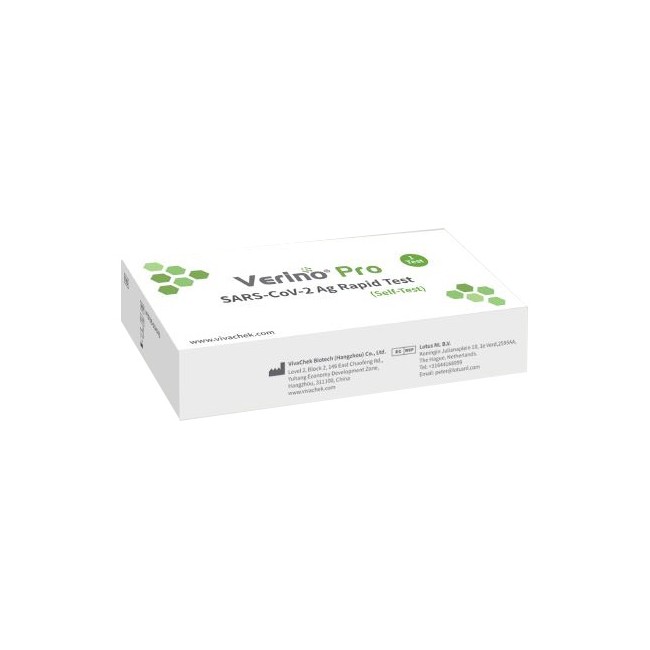 Alpha Pharma Test Antigenico Rapido Covid-19 Verino Pro Autodiagnostico Determinazione Qualitativa Antigeni Sars-cov-2 In Tampon