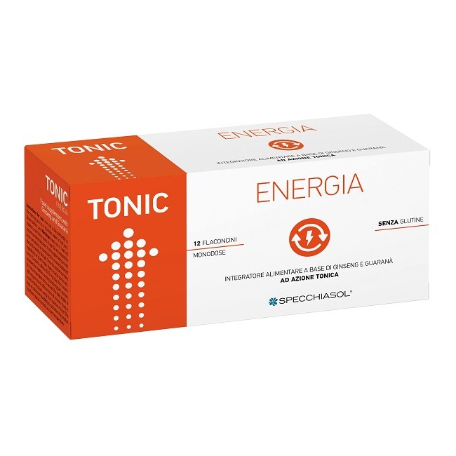 Specchiasol Tonic Energia 12 Flaconcini Da 10 Ml