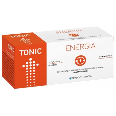 Specchiasol Tonic Energia 12 Flaconcini Da 10 Ml