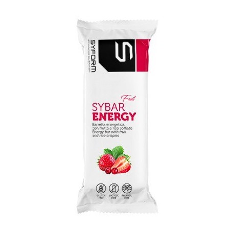 Syform Sybar Energy Fruit Barretta Fragola 40 G