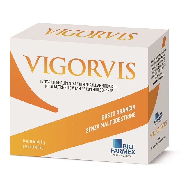 Biofarmex Vigorvis 14 Bustine Da 6 G