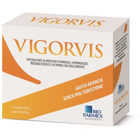 Biofarmex Vigorvis 14 Bustine Da 6 G