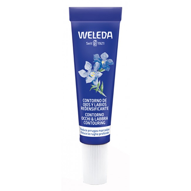 Weleda Crema Contorno Occhi & Labbra Genziana Blu & Stella Alpina 10 Ml