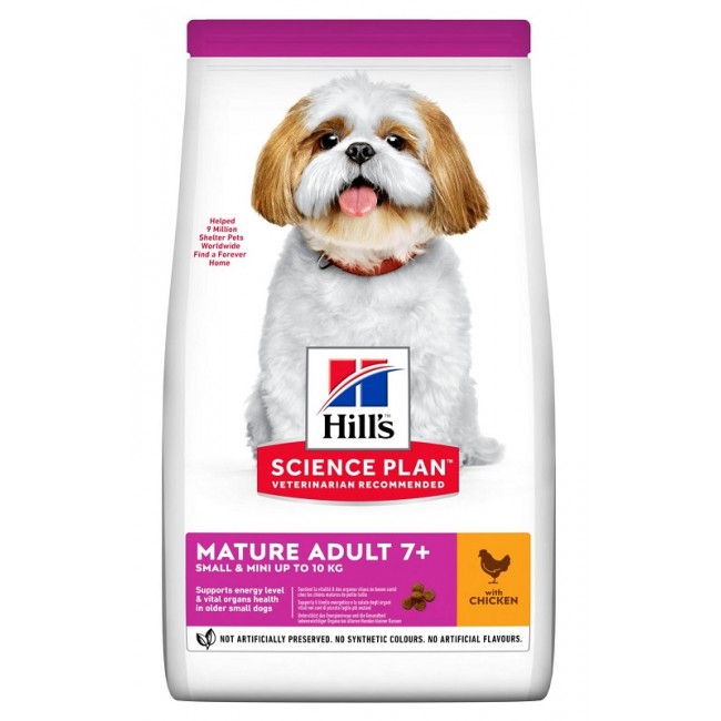 Hill's Pet Nutrition Science Plan Canine Mature Adult Small&mini Chicken 1,5 Kg