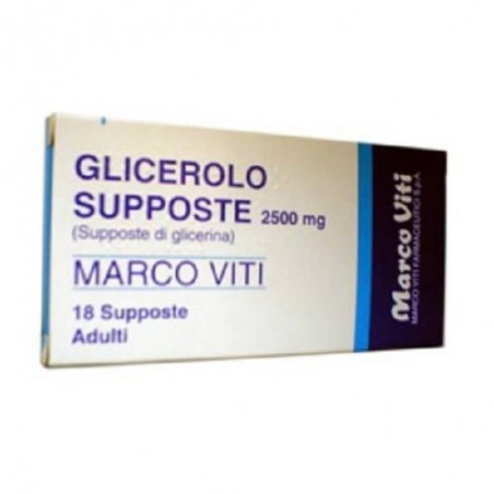 Marco Viti Glicerolo Supposte 2250 mg Adulti 18 Supposte