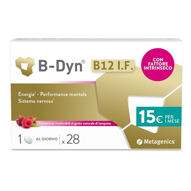 Metagenics B-dyn B12 If 28 Compresse Masticabili