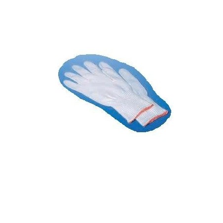 Farmac-zabban Guanto Non Chirurgico In Cotone Bianco Misura 6,5 In Busta