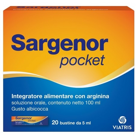 Meda Pharma Sargenor Pocket 20 Bustine Da 5 Ml