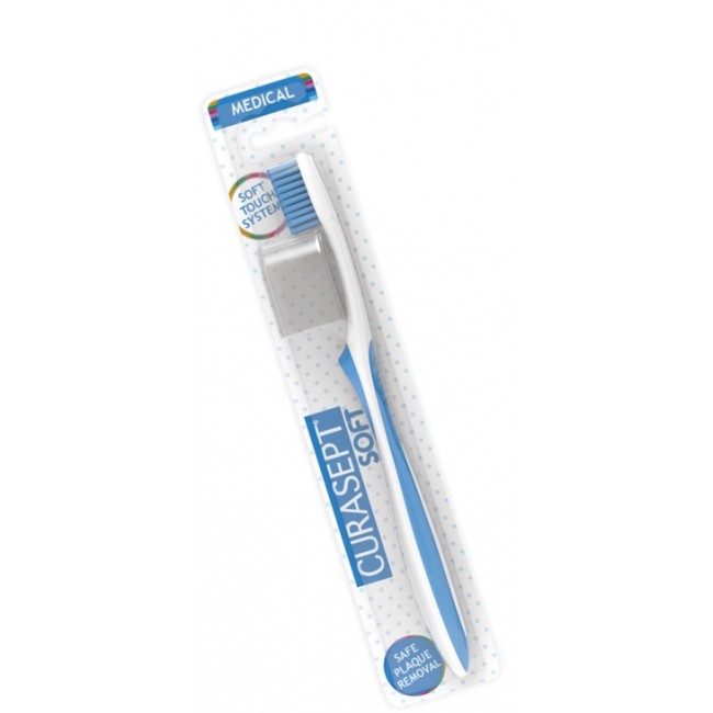 Curasept Spazzolino Soft Medical Colore Azzurro